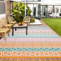 GAOMON Outdoor Rug 9x12 ft Waterproof Reversible Patio Rug by GAOMON