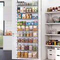 ElegantArray 9-Tier Pantry Door Organizer, Light Gray by Unknown
