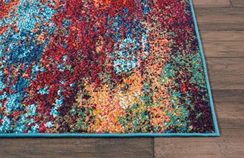 Nourison Home Celestial Atlantic 2'2" x 7'6" Area Rug - Easy Clean, Non Shedding, Bed Room, Living Room, Dining Room, Kitchen (8' Runner) - Image 5