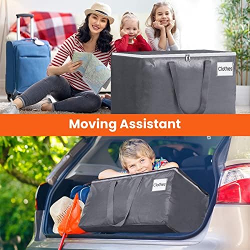 BlissTotes Large Moving Bags, Storage Bags, 93L-10 Pack - Image 6