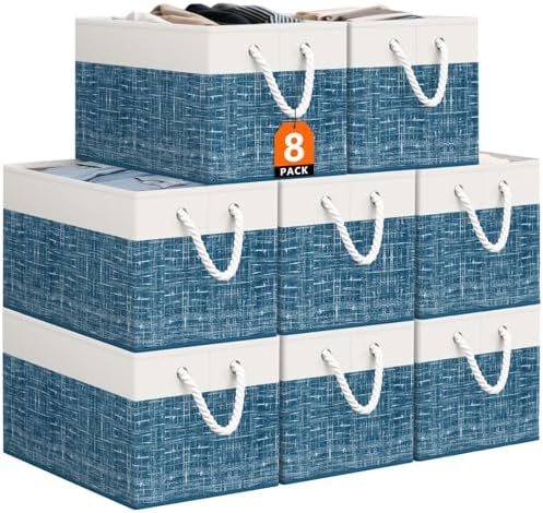 StorageTastic Storage Bin,Collapsible Storage Basket For Organizing,Large by StorageTastic