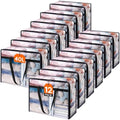 Lifewit 12 Pack Clear Clothes Storage Bags, 45L Plastic Blanket Storage Bag, Vinyl Foldable Moving Bags with Zipper, Closet Organizers and Storage Containers for Bedding, Duvet, Comforter by Lifewit