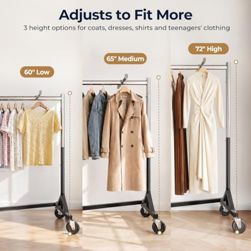HOKEEPER Z Rack for Clothes Heavy Duty Hold 500 LBS with Display Arms - Image 5