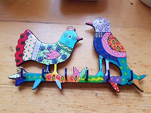 Bluenoemi Handmade Keys Holder Laser Cut Colourful Souvenir - Image 4