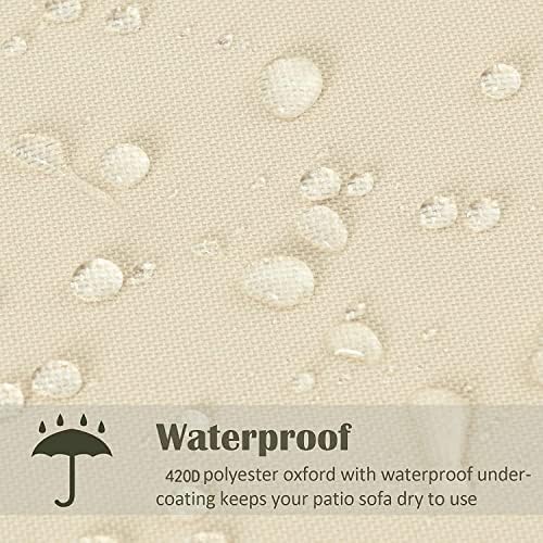 Porch Swing Cover 56Inch Waterproof Hangng Swing Cover for Outdoor Patio Furniture Cover - Image 4