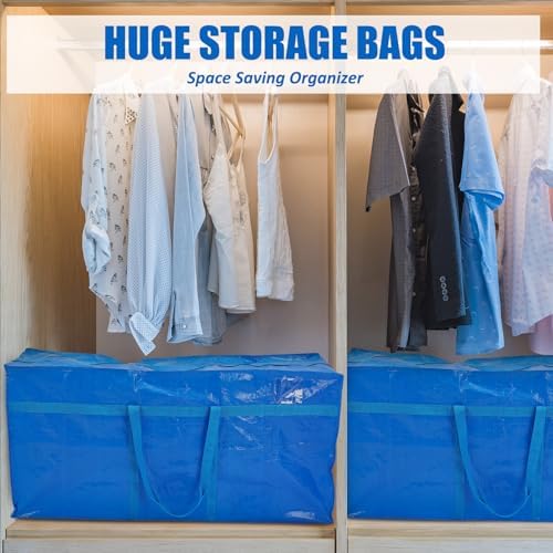 Windyun 4 Pack 69 Gallon Extra Large Moving Bags XXL Heavy Duty Storage Bag - Image 6