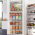 ElegantArray 8-Tier Pantry Door Organizer, Light Gray by Unknown