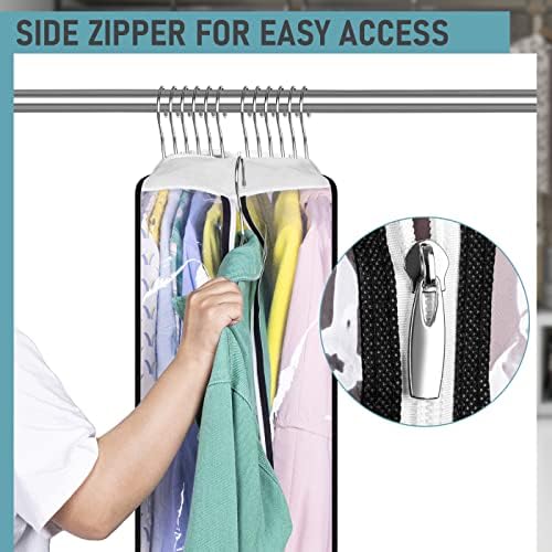 MISSLO 1 Pack 40" Garment Cover + 3 Pack 60" Garment Bags - Image 7