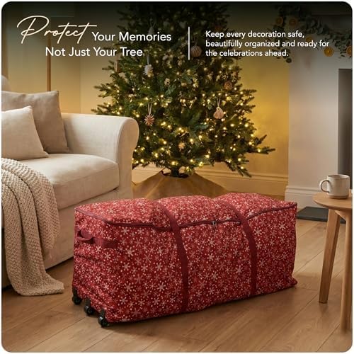 Covermates Christmas Tree Rolling Cinch Bag, 60" W x 24" D x 24" H - Image 2