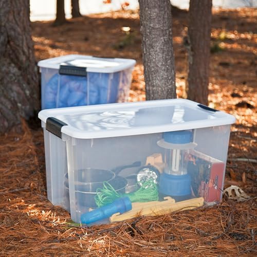 Sterilite Ultra Latch Box with Lids for Home and Office, 70 Quart, 12-Pack - Image 5