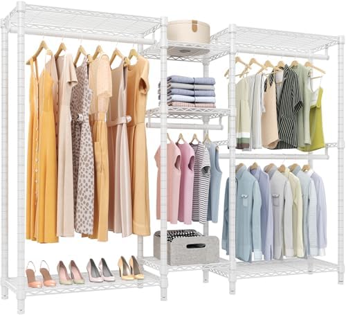 VIPEK Classic V6 Wire Garment Rack, Dynamic Closet System Adjustable by VIPEK
