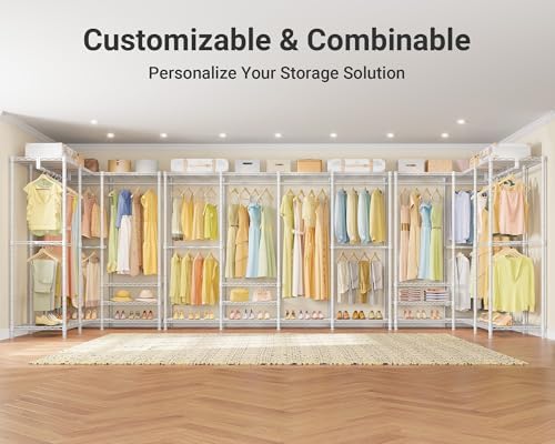 VIPEK V40 Plus Clothes Rack, Large Modular Closet System for Hanging - Image 5