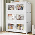 BROVIEW 225Gal Extra Large Storage Bins with Lid and Wheels, White, 3 Pack by BROVIEW-EnjoytheArtofLife