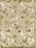 Nourison Home Aloha Ivory Green 10' x 14' Area Rug - Easy Clean, Non Shedding, Bed Room, Living Room, Dining Room, Kitchen (10' x 14') by NourisonHome