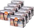 Lifewit 60L Clear Clothes Storage Bags,Plastic Foldable Blanket Storage Bag by Lifewit