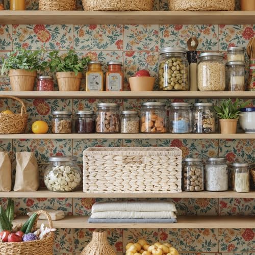 GRANNY SAYS Wicker Storage Baskets for Shelves, Waterproof Basket, 1-Pack - Image 7