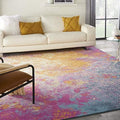Nourison Home Passion Sunburst 10' x 14' Area Rug, Modern, Abstract, Easy-Cleaning, Non-Shedding, Bedroom, Living Room, Dining Room, Kitchen by NourisonHome