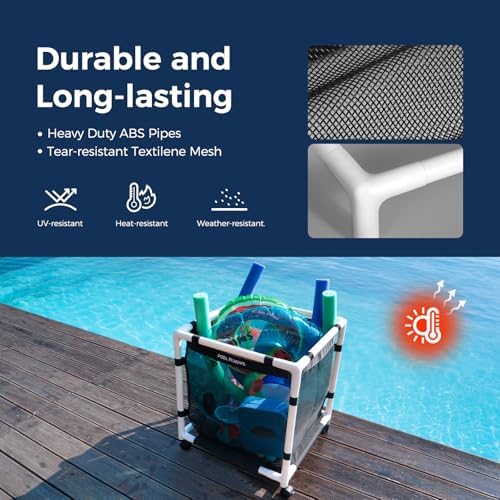 105-Gallon Pool Storage Bin for Swim Gear, Basic Pro Style - Image 5