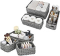 GRANNY SAYS Bundle of 3-Pack Wicker Baskets & 3-Pack Wicker Storage Baskets by GRANNYSAYS