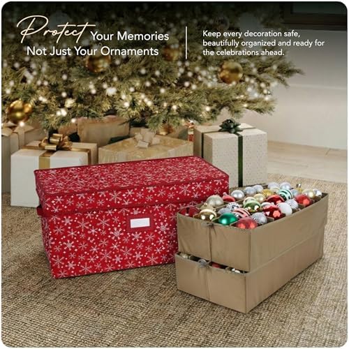 Covermates Adjustable Ornament Storage Box, 25.5" W x 13" D x 12.5" H - Image 2