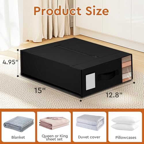 StorageTastic Bed Sheet Closet Organizers and Storage Under Bed Storage - Image 2