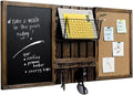 MyGift 3 Panel Wall Mounted Entryway Bulletin Board Combo Set by MyGiftHome