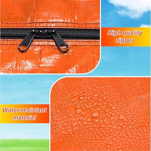 Windyun 4 Pack 69 Gallon Extra Large Moving Bags XXL Heavy Duty Storage Bag - Image 3