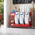 Lauren&Harold Golf Bag Organizer Garage Storage, Golf Storage Rack Stand Fits 2 Golf Bags, Golf Clubs and Other Golfing Equipment Accessories, Golf Organizer for Garage, Club, Shed, Basement by LaurenHarold