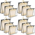 12 Pack Clear Handbag Storage Organizer, 4 Assorted Sizes by CLRBEATTY