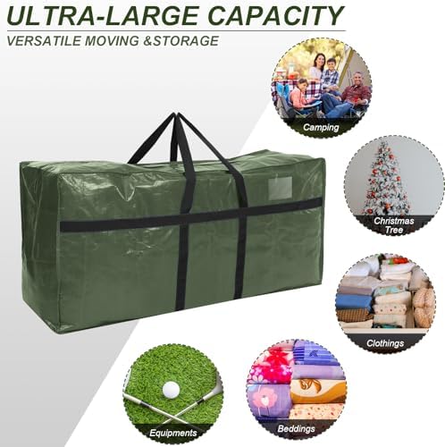 Windyun 4 Pack 69 Gallon Extra Large Moving Bags XXL Heavy Duty Storage Bag - Image 4