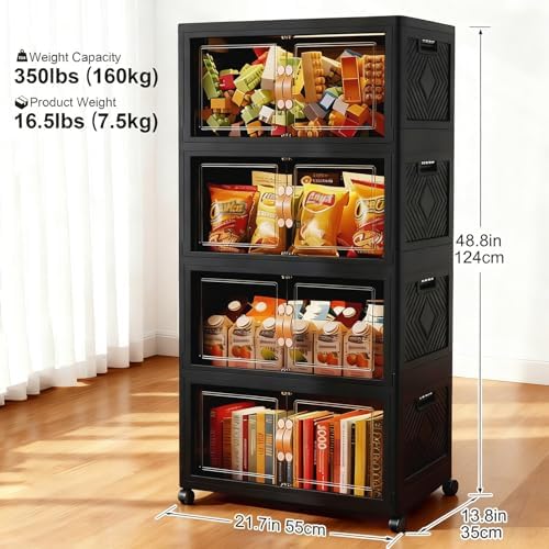 Collapsible Storage Bins with Lids&Wheels-252QT(63Gal) - Image 3