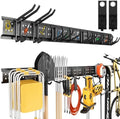 GRENPRO 66 Inch Garage Tool Organizer with 10 Assorted Hooks, Holds 720 LBS by GrenPRO