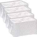 Hinwo 102L XXL Canvas Storage Bin with Lid and Handles, 4-Pack by Hinwo