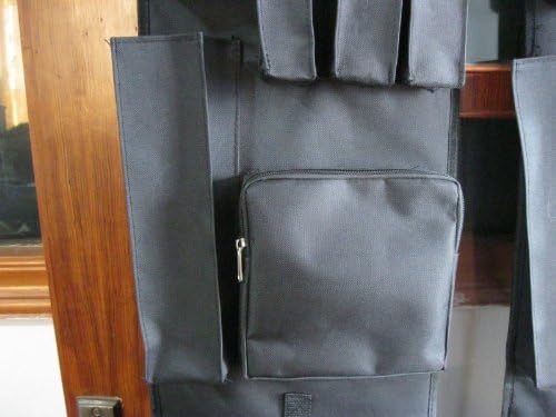 EXPLORER LB1 Police Style Hanging Closet Door Organizer 11" x 52"-Locker Org, Black - Image 4