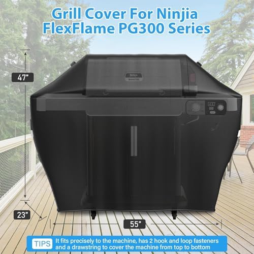 Utheer Grill Cover for Ninja FlexFlame PG300 Series, PG300 PG301 PG305 - Image 2