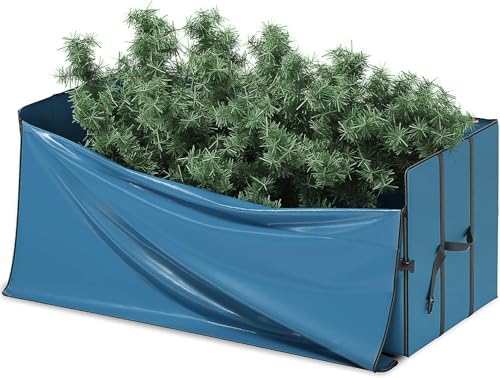 Clara Clark Christmas Tree Storage Bag - Extra Wide Xmas Tree Storage Box Container Made from Durable Oxoford 600D Waterproof Fabric with Handles & Dual Zipper (2, 7.5 ft) - Image 4