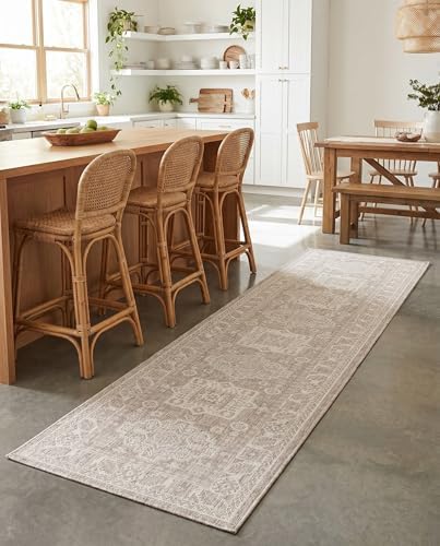 Rugs.com - Outdoor Aztec Rug – 12 Ft Runner Light Gray Indoor/Outdoor Rug – Weather Resistant Flatweave for Patios, Decks, and Porches - Image 5