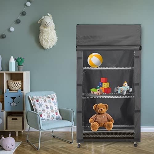 Waterproof Shelving Cover, Fits 36"x24"x72" Storage Rack - Image 6