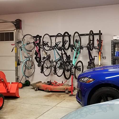 StoreYourBoard Bike Storage Rack, 4 Bike Racks for Garage, Solid Steel Extra Heavy Duty BLAT Bike Rack - Garage Wall Mounted Bicycle Storage, Up to 200lbs, 32-inch - Image 6