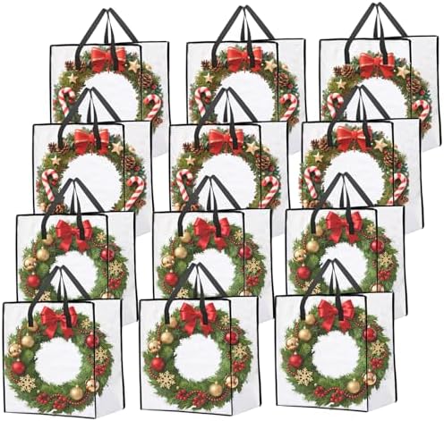 12 Pack 95L Wreath Storage Bags, 26 Inch Wreath Storage Container by Ukontagood