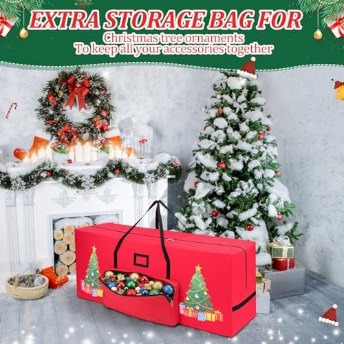 2 Pcs Christmas Tree Storage Bag for 7.5 ft Xmas Tree - Image 2