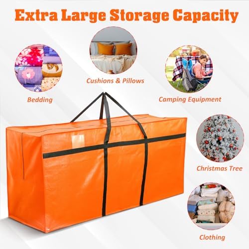 4 Pcs 176 Gallon Extra Large Moving Bags Heavy Duty Storage Bag - Image 4