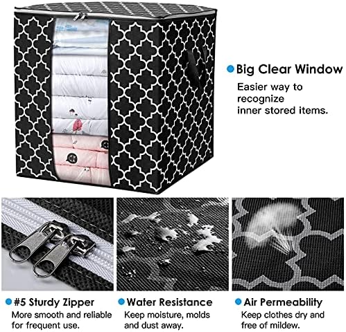 Storage Bags 8 Pack 100L Clothes Organization and Storage Containers - Image 5