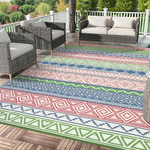 GAOMON Outdoor Rug 9x18 ft Extra Large Waterproof Patio Rug by GAOMON
