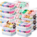 Windyun 16 Pcs Clear Zippered Storage Bags, Blanket Storage, 16 x 12 x 8 in by Windyun