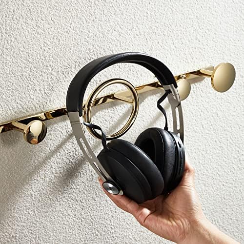 Coat Hooks for Wall Mounted Creative Modern Coat Rack Entryway Storage Hook Metal Row Hooks Hanging Robe & Towel Hooks Brass Polished Gold Finished - Image 6