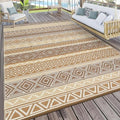 GAOMON Outdoor Rug 10x14 ft, Waterproof Reversible Patio Rug for Outdoor Deck, Backyard & Porch, Large Plastic Straw Mat for Camping, RV & Picnic, Easy Clean, UV Resistant Indoor Outdoor Carpet by GAOMON
