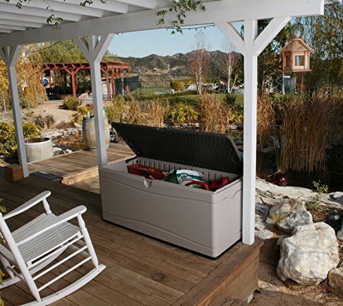 LIFETIME 60012 Extra Large Deck Box, 130 Gallon, Desert Sand/Brown - Image 6