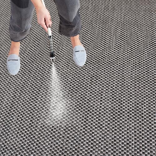 SAFAVIEH Courtyard Collection CY8521 Indoor/ Outdoor splashpoof Easy scrubbing Patio Backyard Mudroom Runner-Rug, 2'3' x 12', Black/Beige - Image 6
