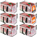 RoomHacks Moving Bags, Heavy Duty Large Storage Bags, 100L, 6 Pack, Clear by RoomHacks